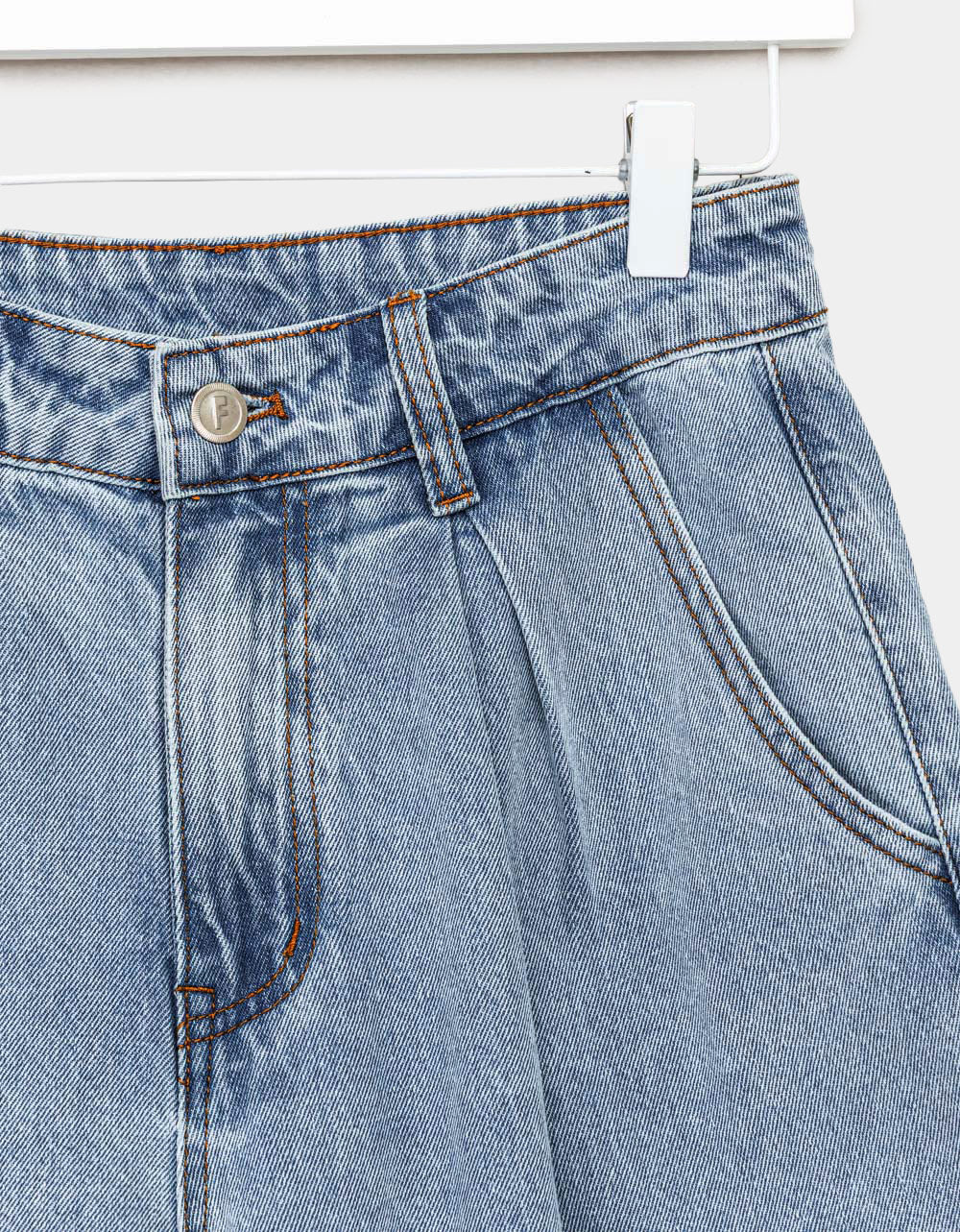 Gaspare Denim Shorts
