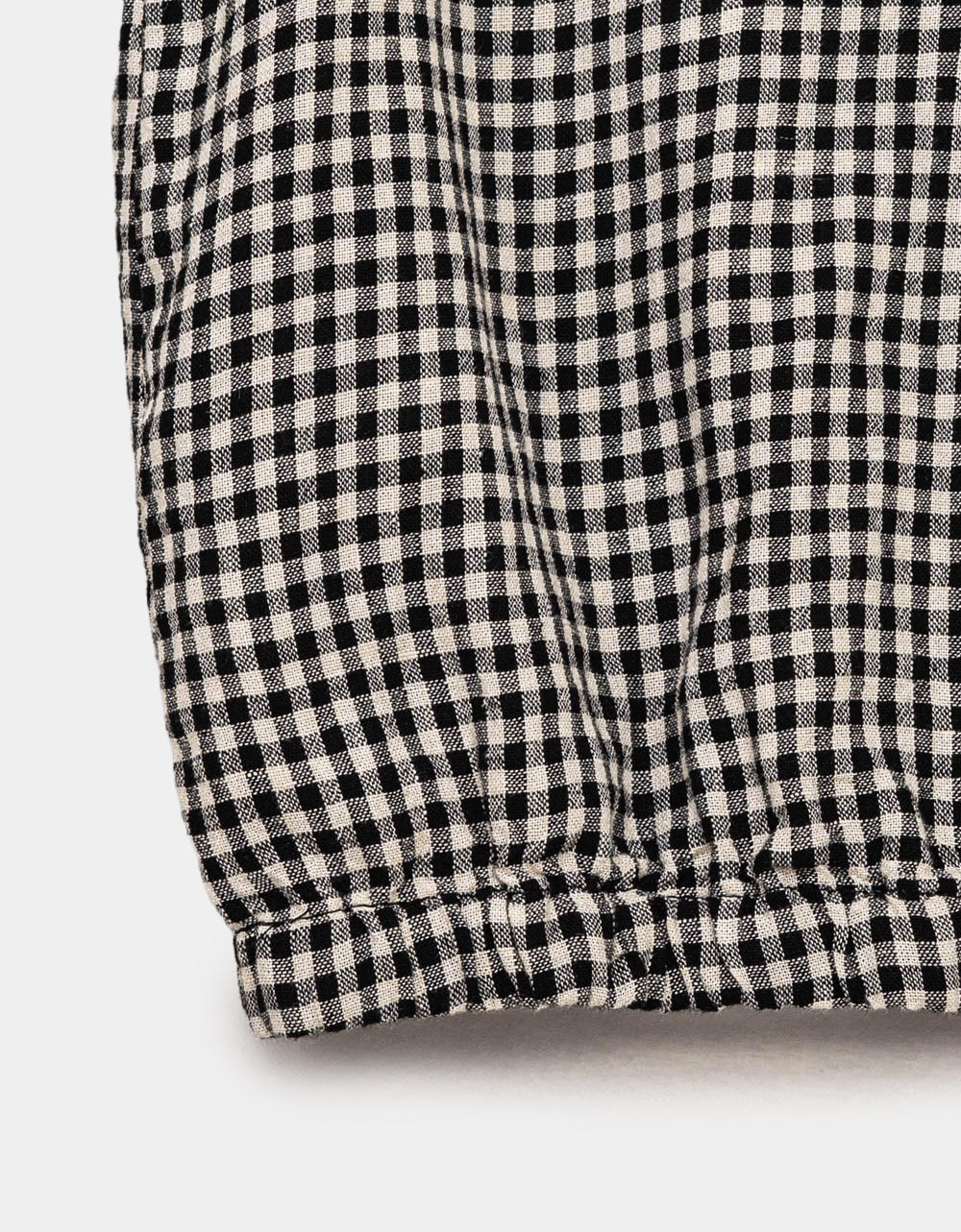 Gingham Merit Top