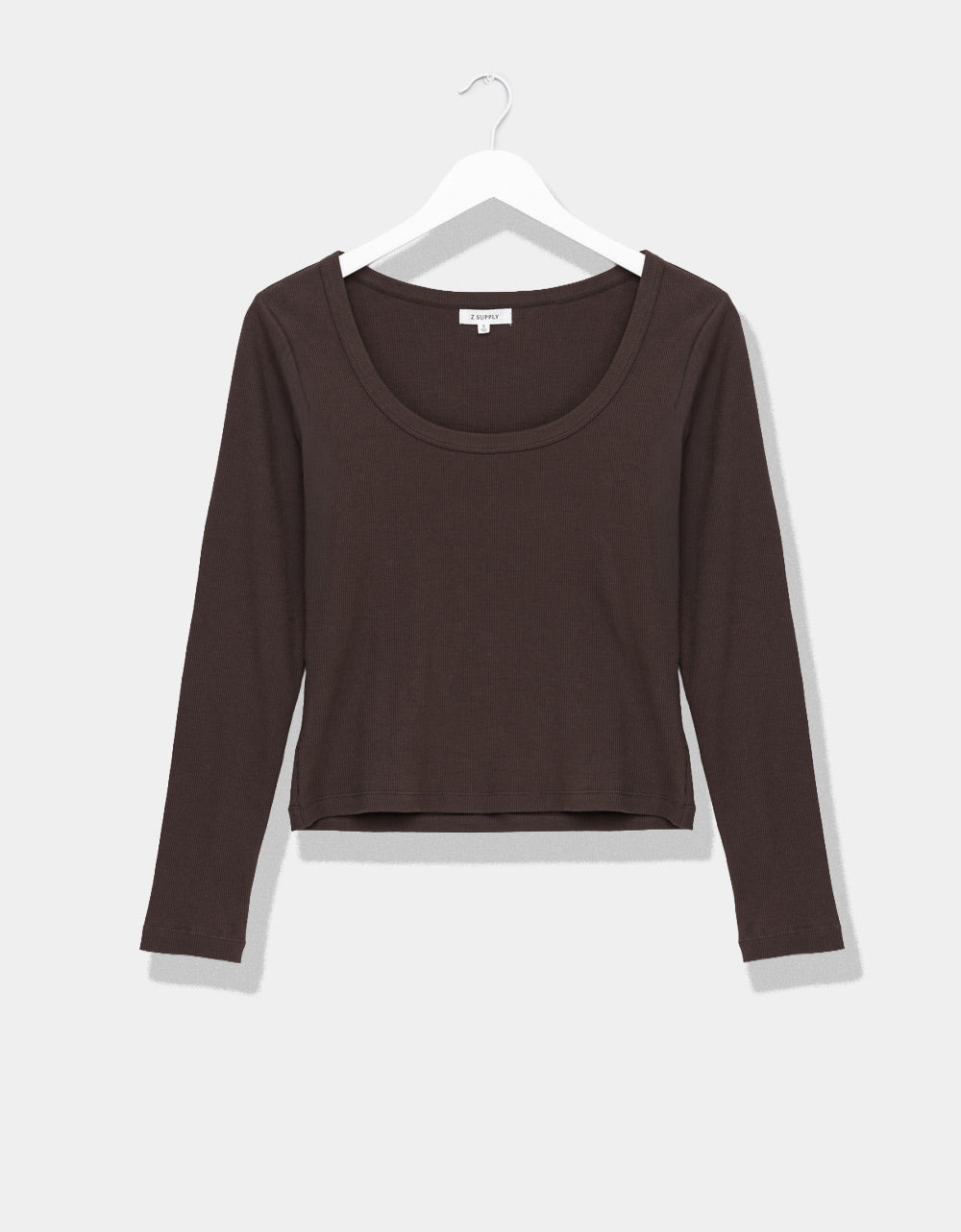 Greyson Scoop Tee in Cocoa