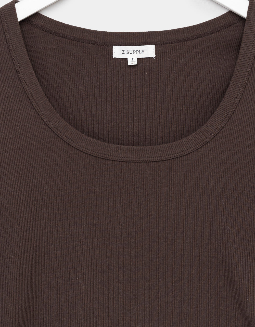 Greyson Scoop Tee in Cocoa