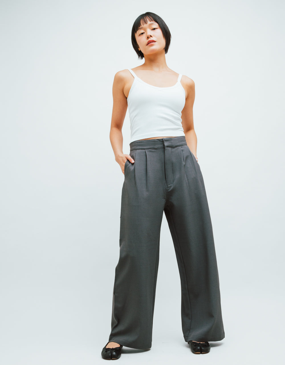 Kira Pants in Grey