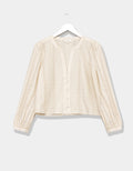 Louella Button Blouse