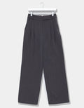 Low-Rise Charcoal Pant
