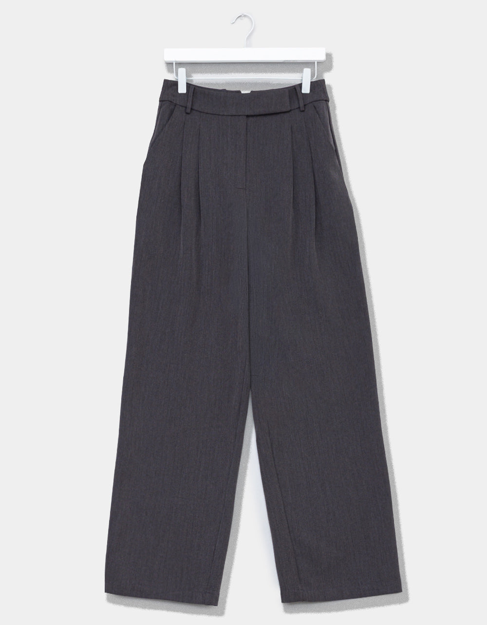 Low-Rise Charcoal Pant