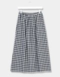 Maelle Gingham Skirt
