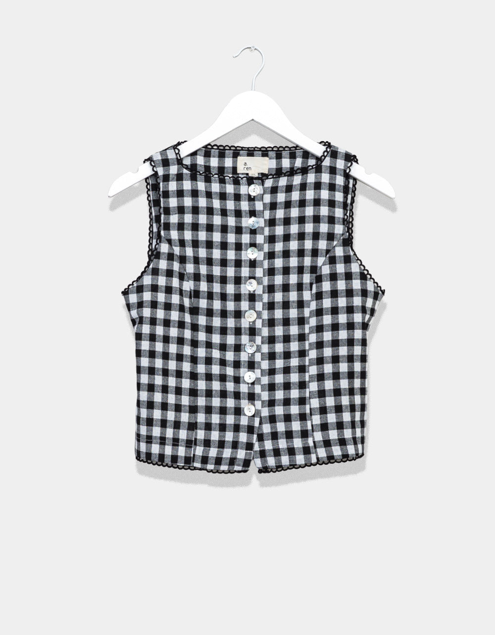 Maelle Gingham Top