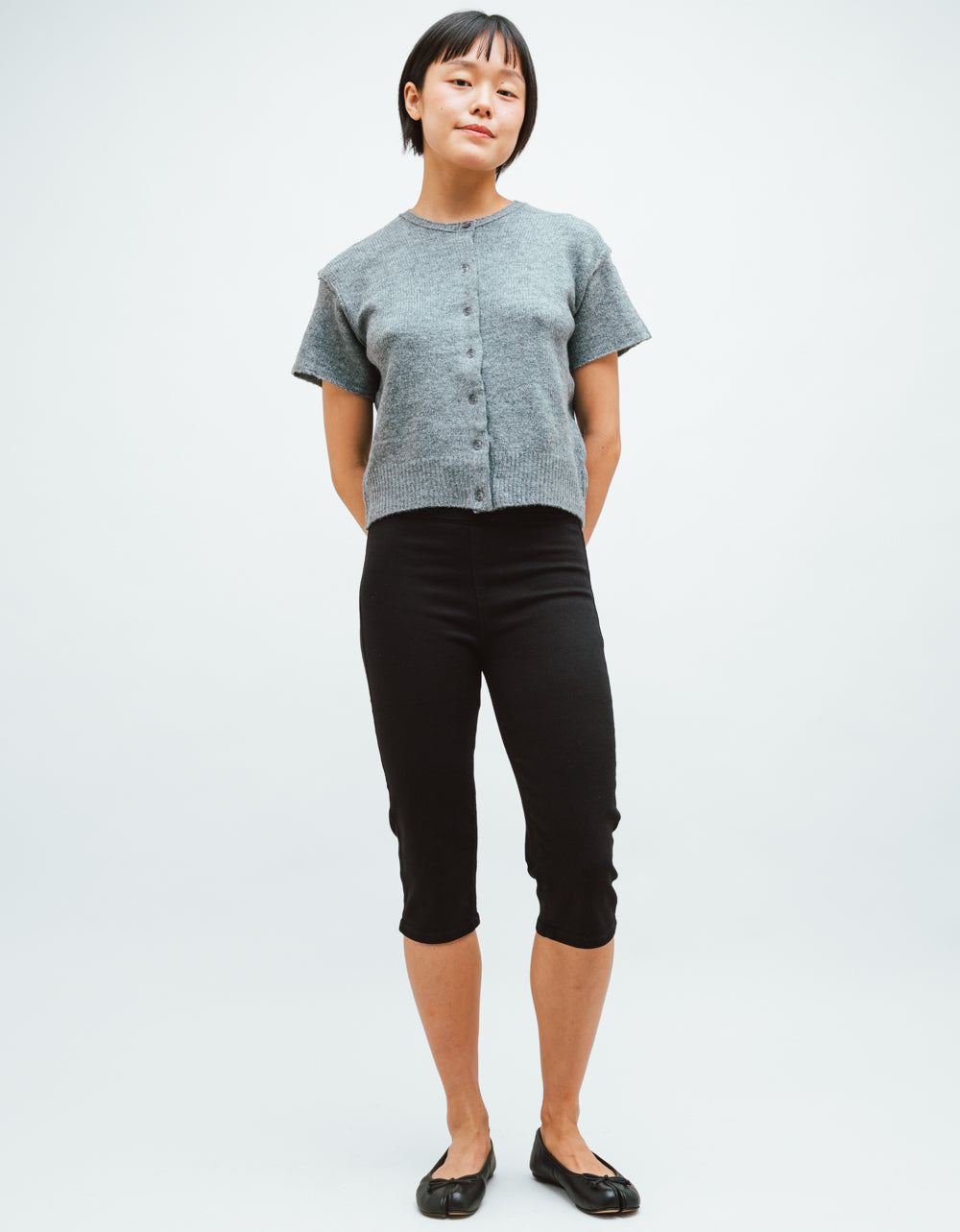 Noir Capri Pants