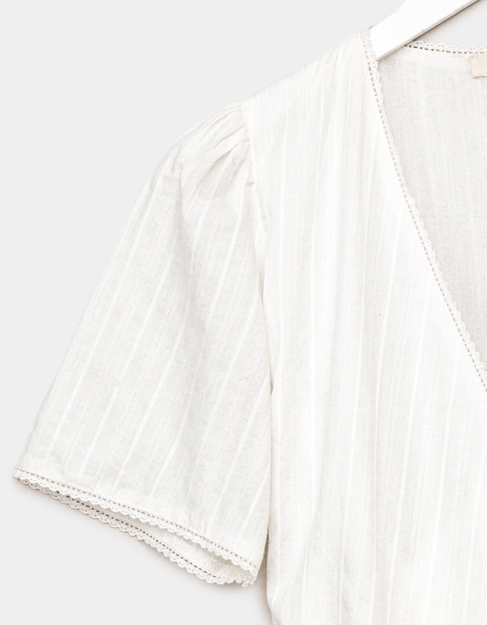 Marie Wrap Top