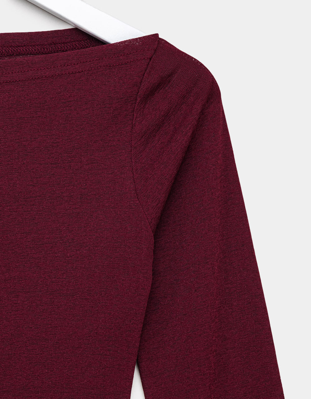 Mesh Boatneck Top