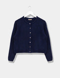 Navy Briar Cardi