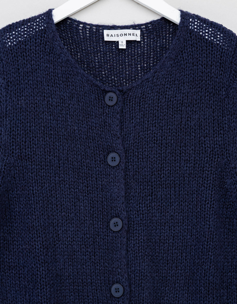 Navy Knit Cardi