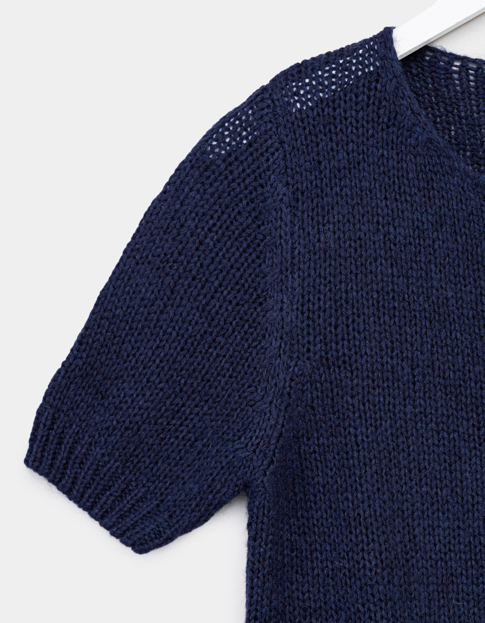 Navy Knit Cardi