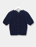 Navy Knit Cardi