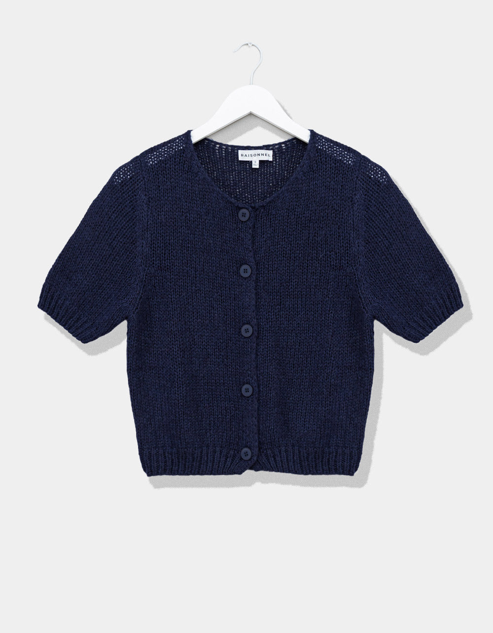 Navy Knit Cardi
