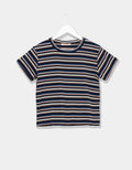 Navy Stripe Riley Tee
