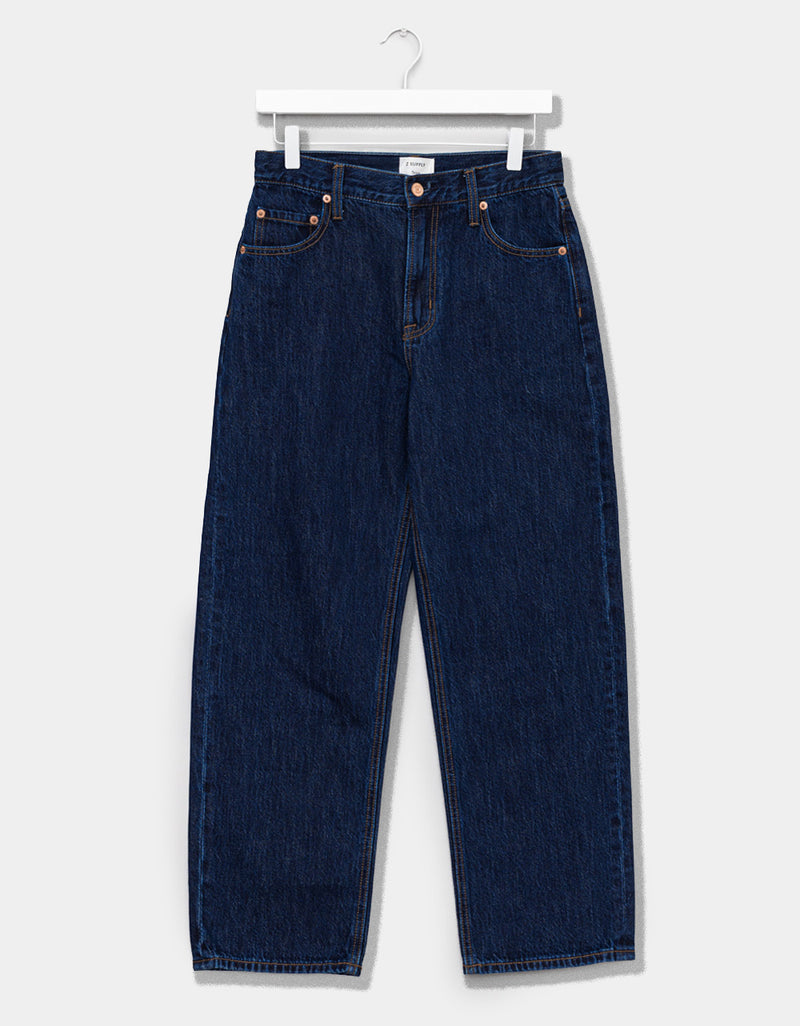 Off-Duty Bowed Ankle Jean - Horizon