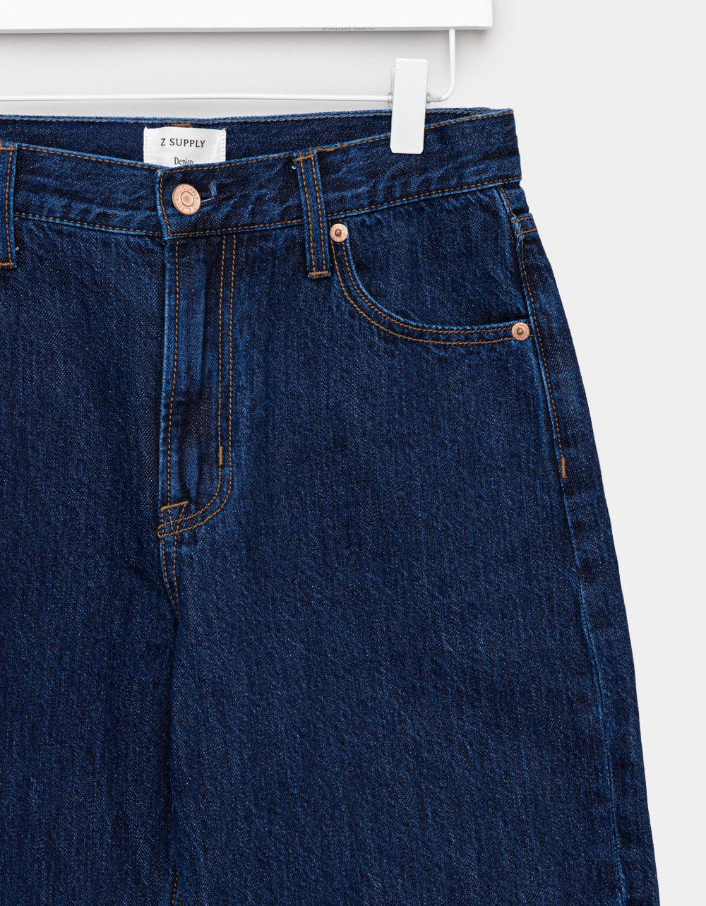 Off-Duty Bowed Ankle Jean - Horizon