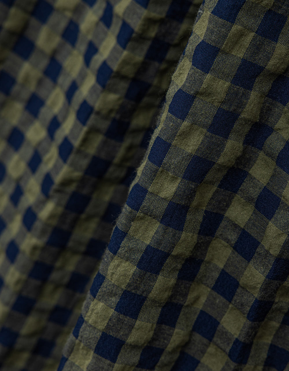 Olive Check Midi
