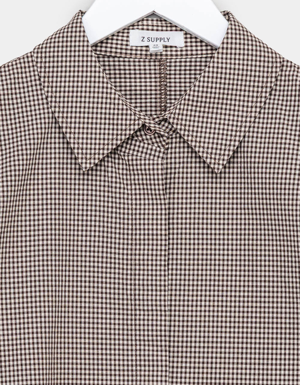 On Duty Button Up - Gingham