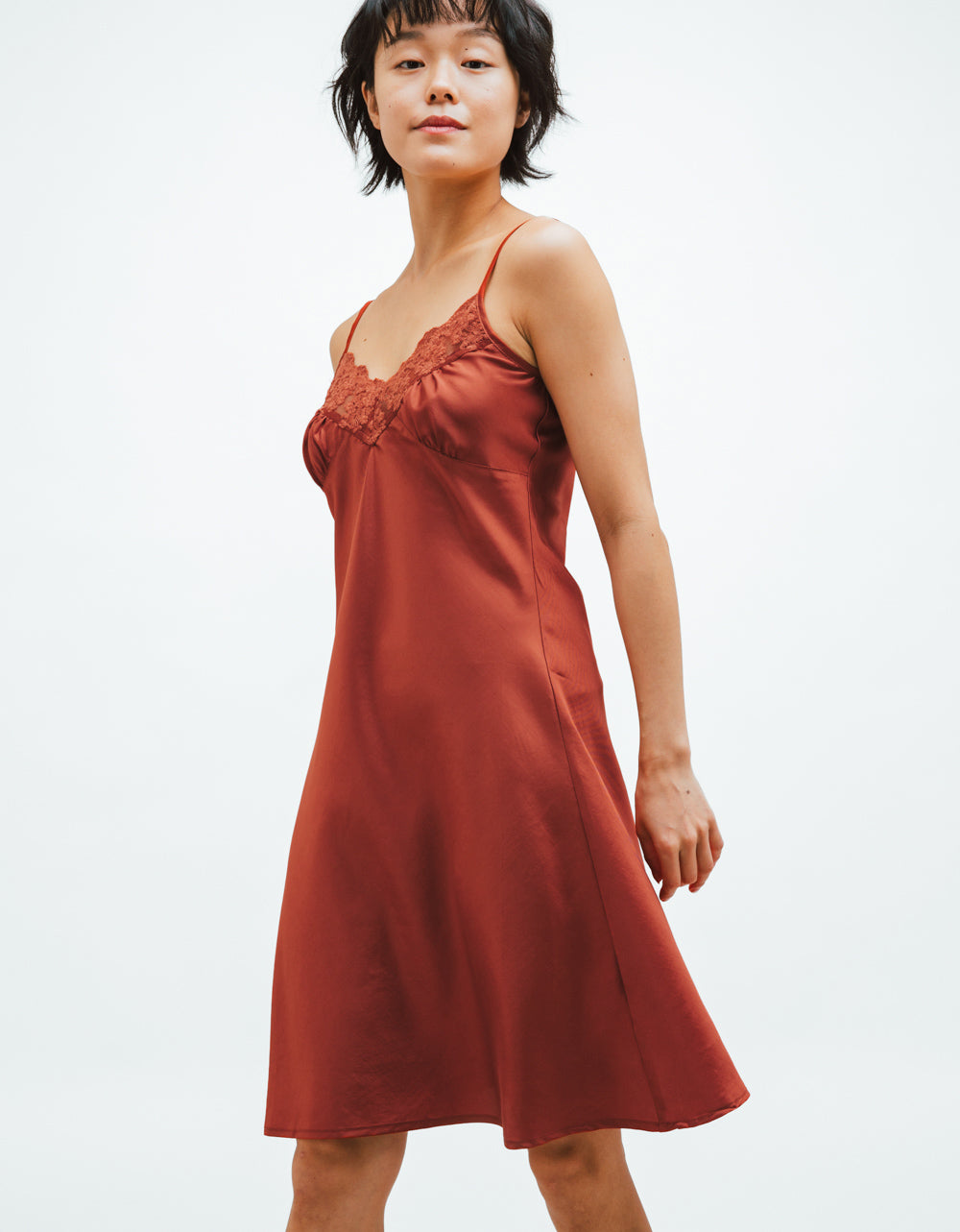 Pepper Knee Length Slip Dress