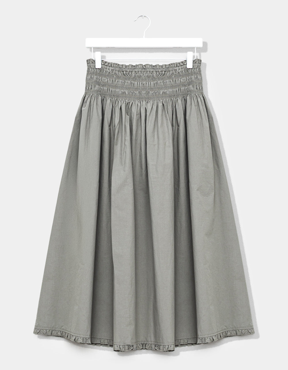 Petit Ruffle Skirt in Dry Herb