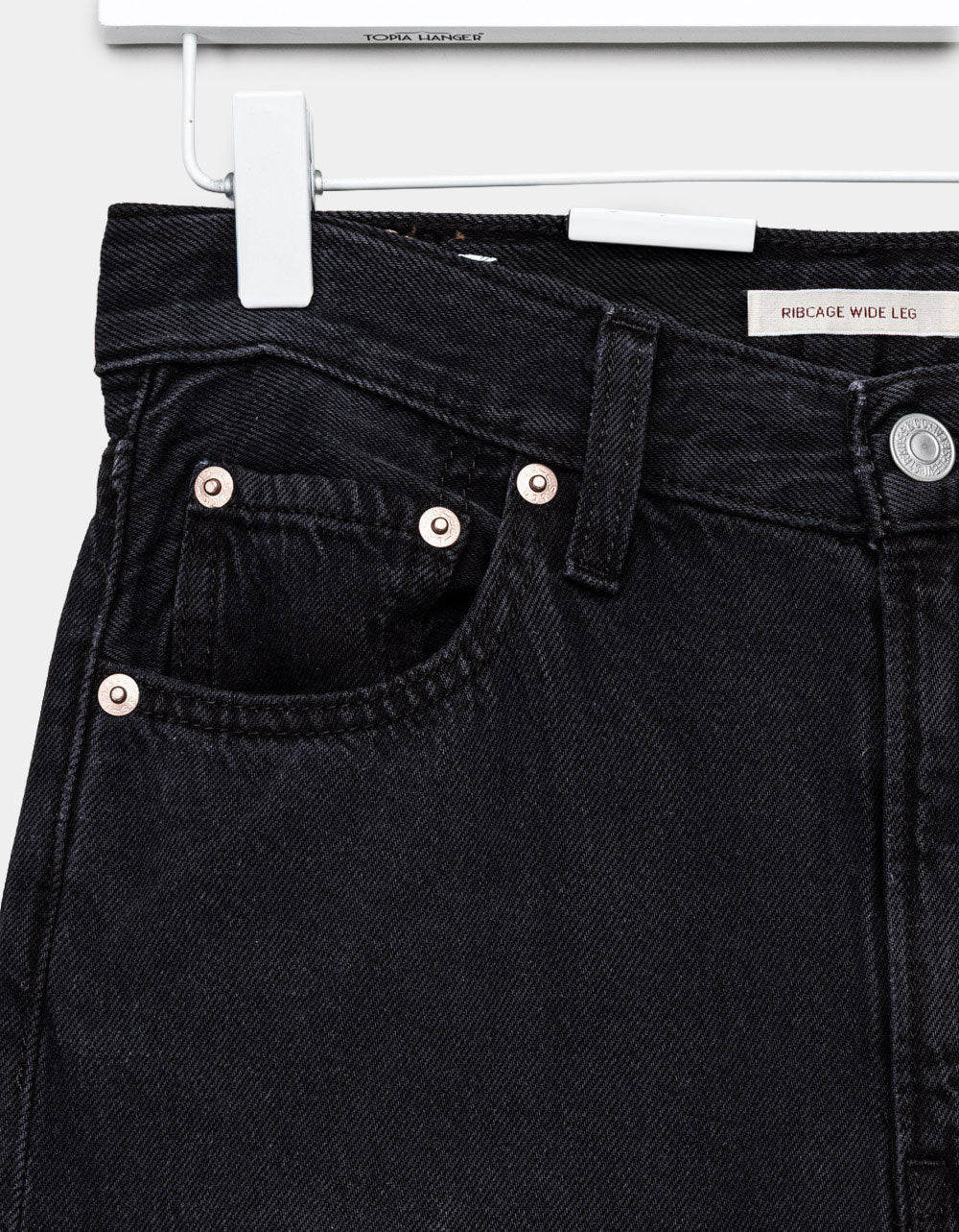 Ribcage Wide Leg in None Your