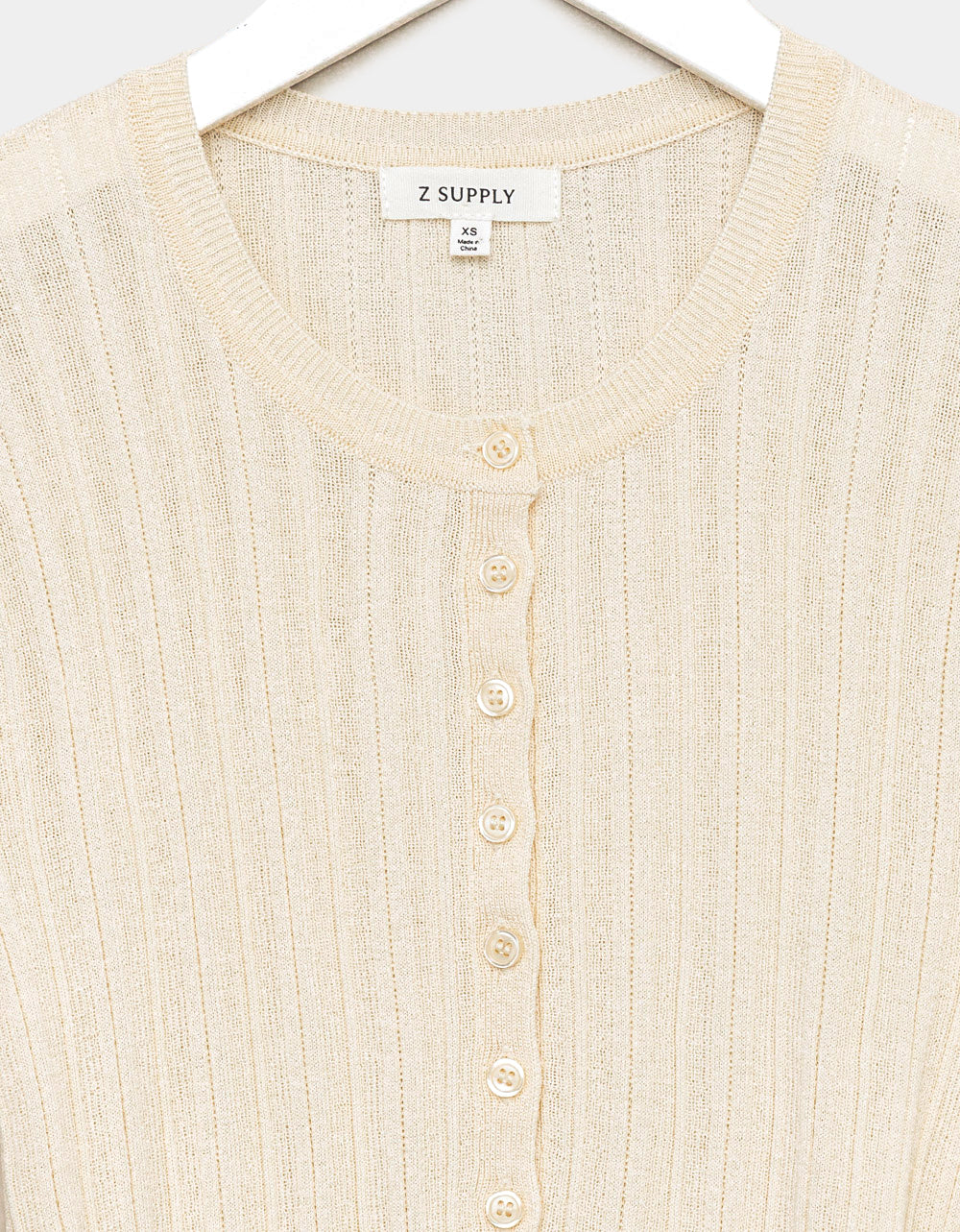 Rowena Knit Top - Cloud