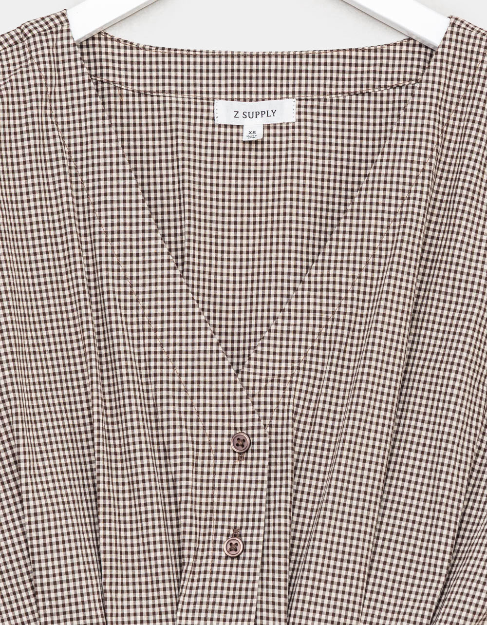 Sanna Gingham Midi Dress