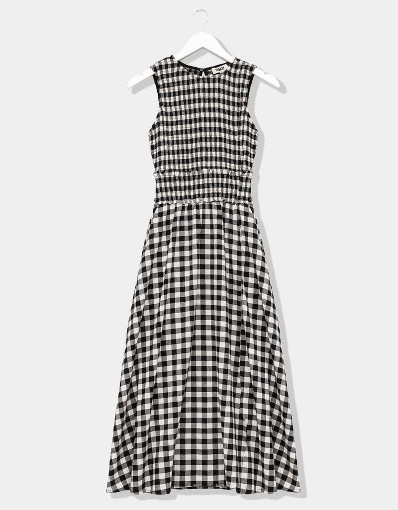 Saquarema Check Dress