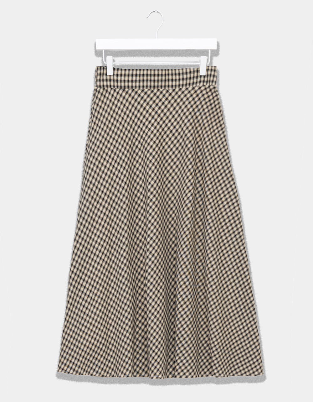 Thais Check Skirt