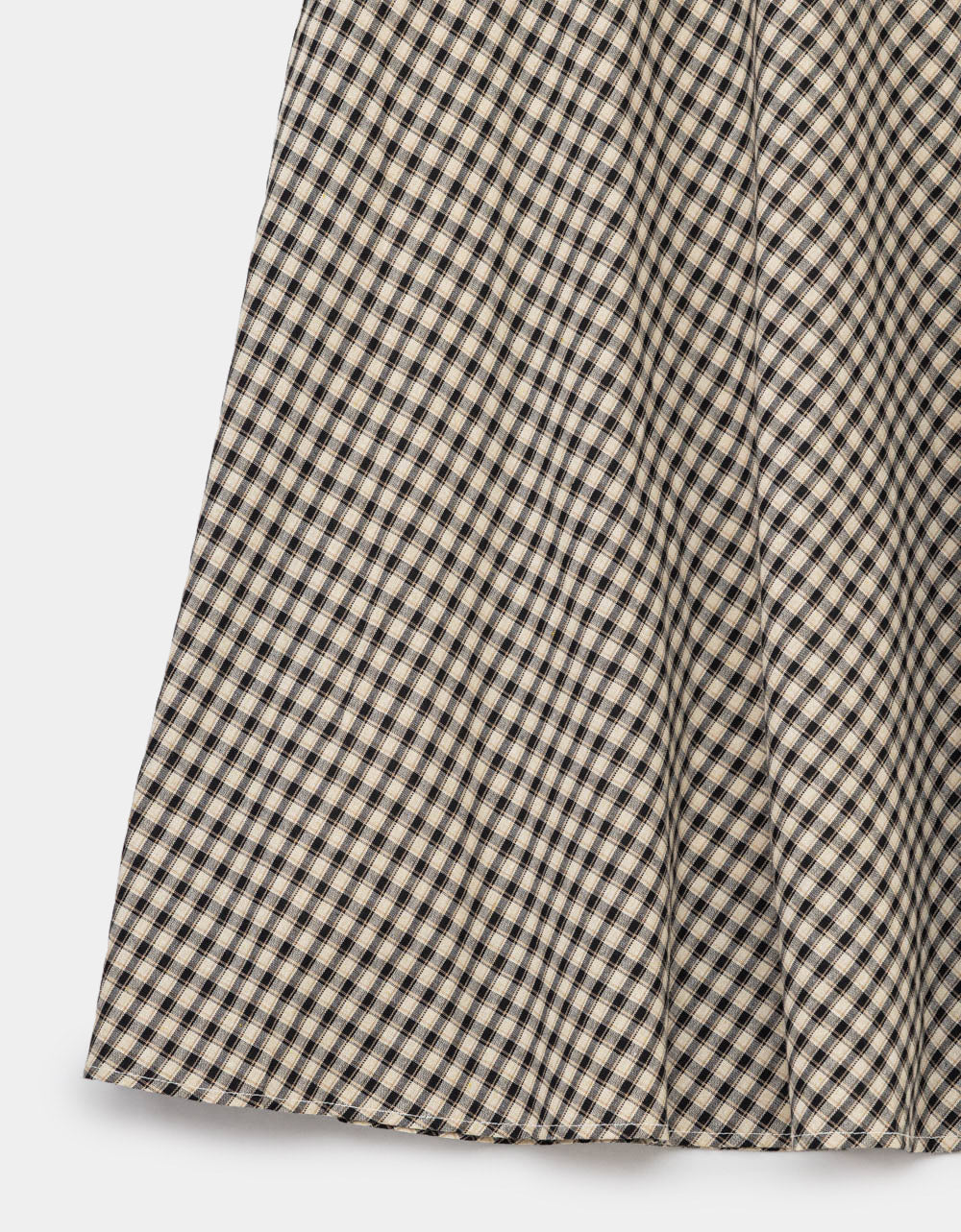Thais Check Skirt