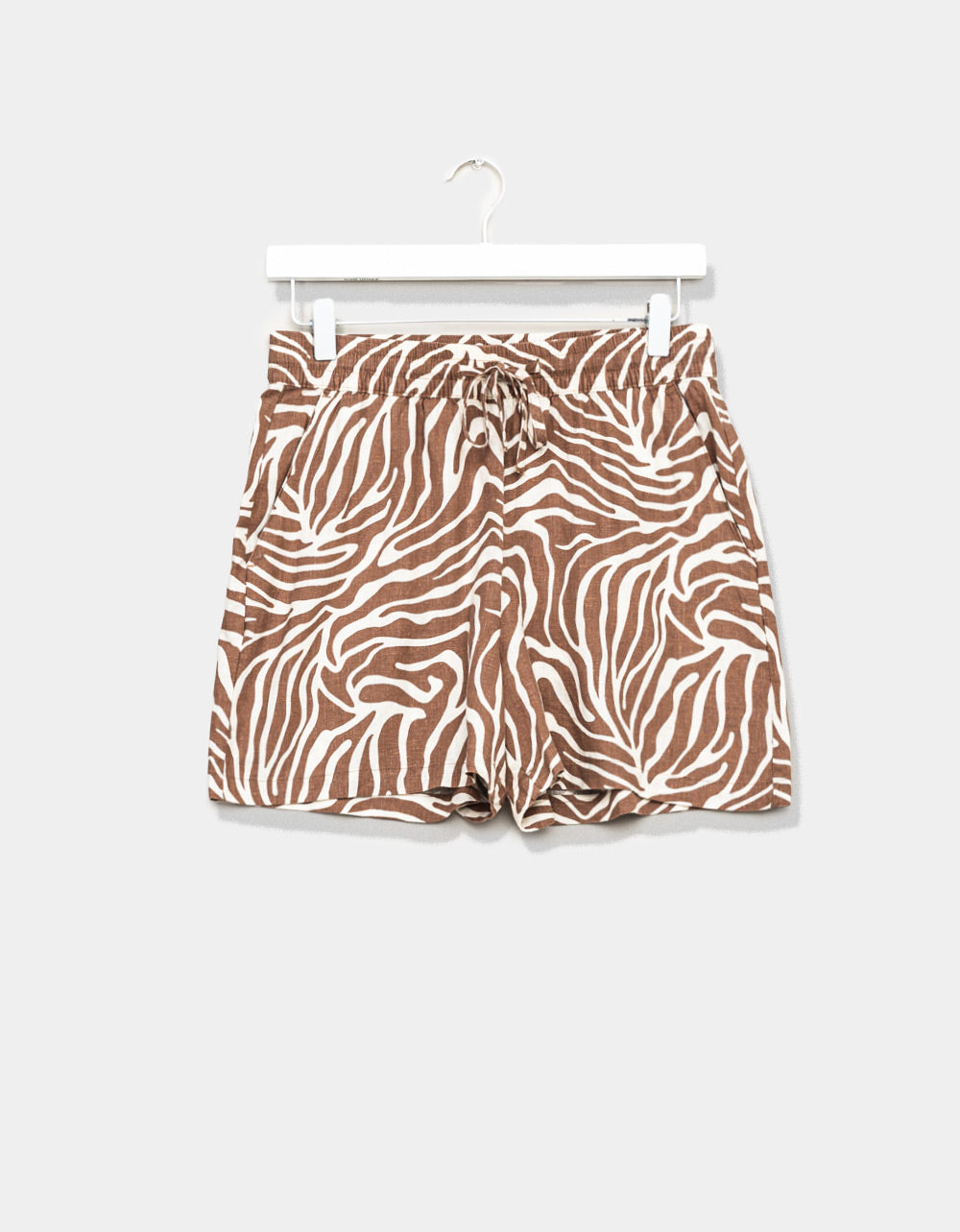Zebra Pull-On Shorts