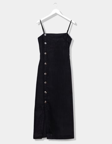 Bouton Column Dress