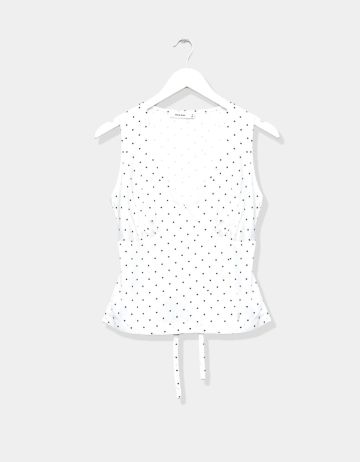 Carly Dot Top | $44