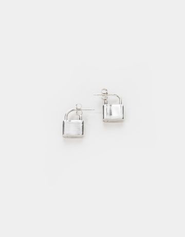 Holmes Earrings in Silver | $115