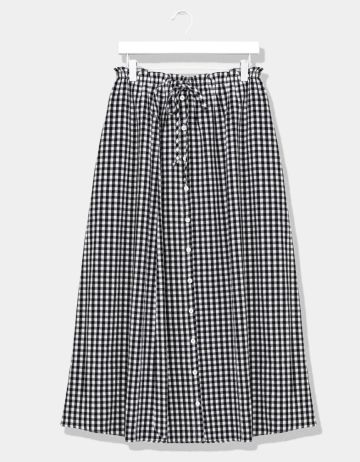 Hoy Gingham Skirt