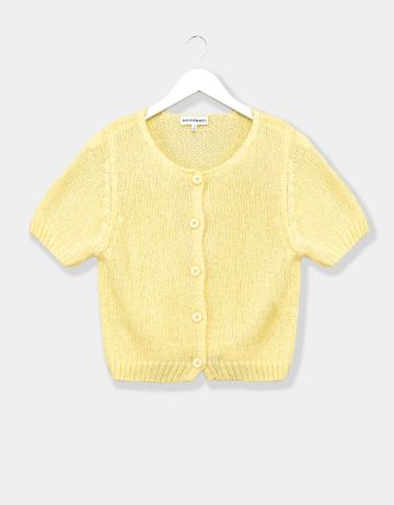 Lemon Knit Cardi