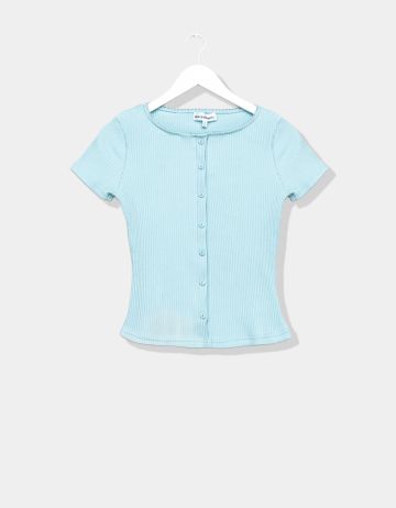 Maura Button Top