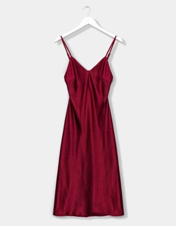 Merlot Olivia Slip Dress | $68
