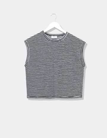 Noir Stripe Tee