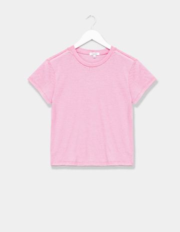 Tourist Tee in Pink Sunrise