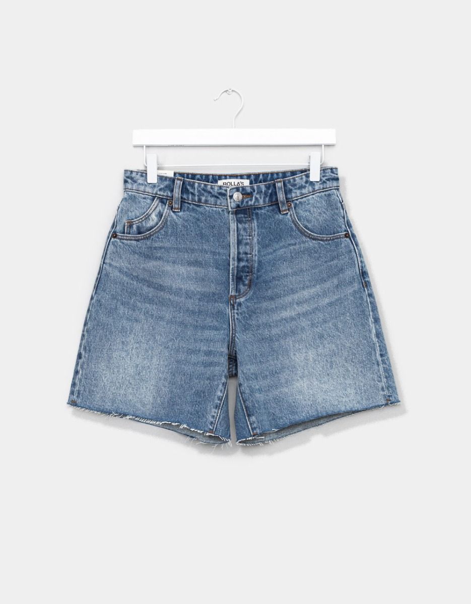 90s Relaxed Short in Brent Indigo_0