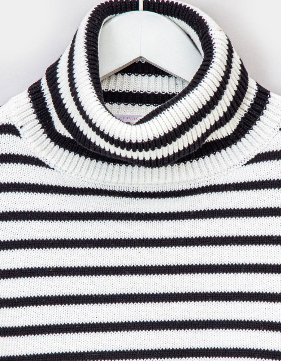 Abbi Stripe Turtle Sweater_4