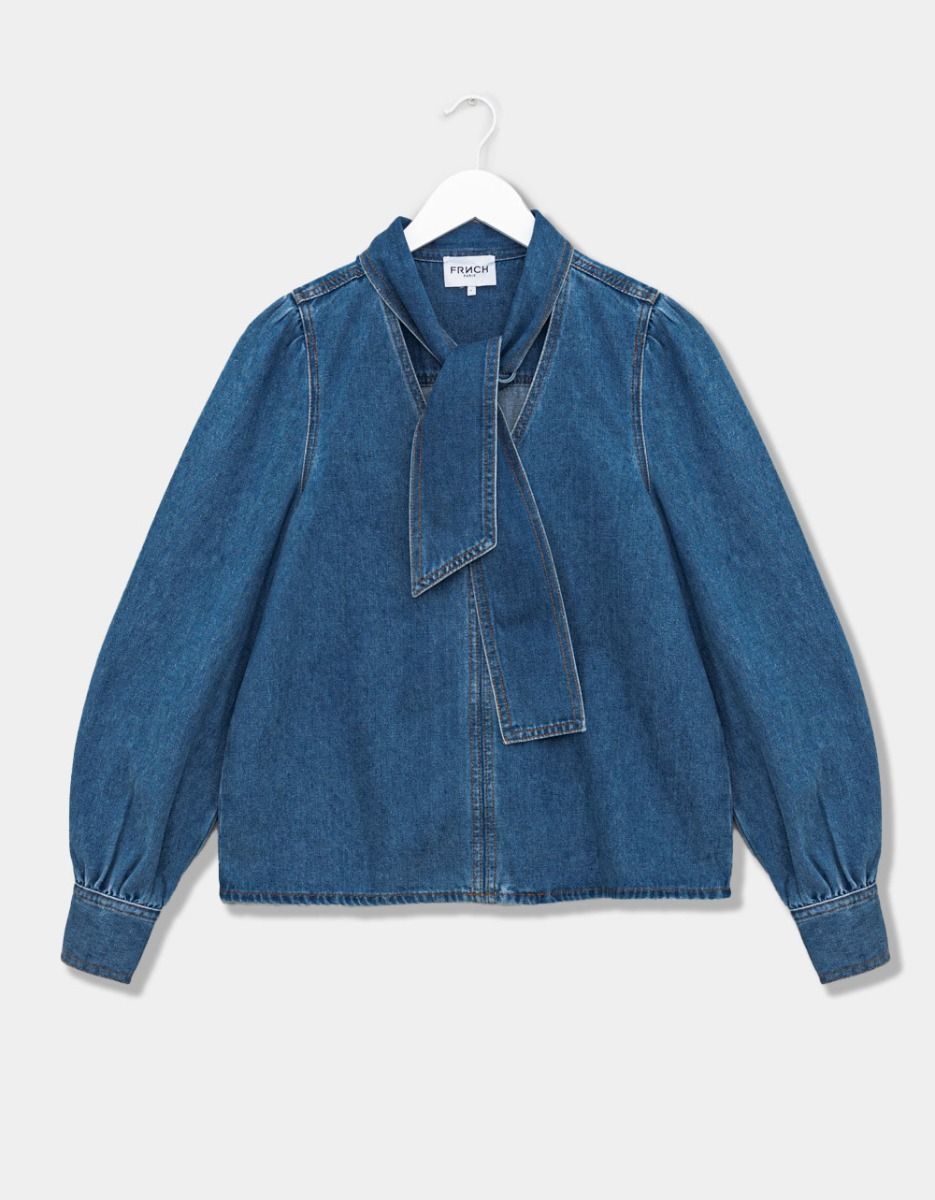 Abbie Denim Blouse_0