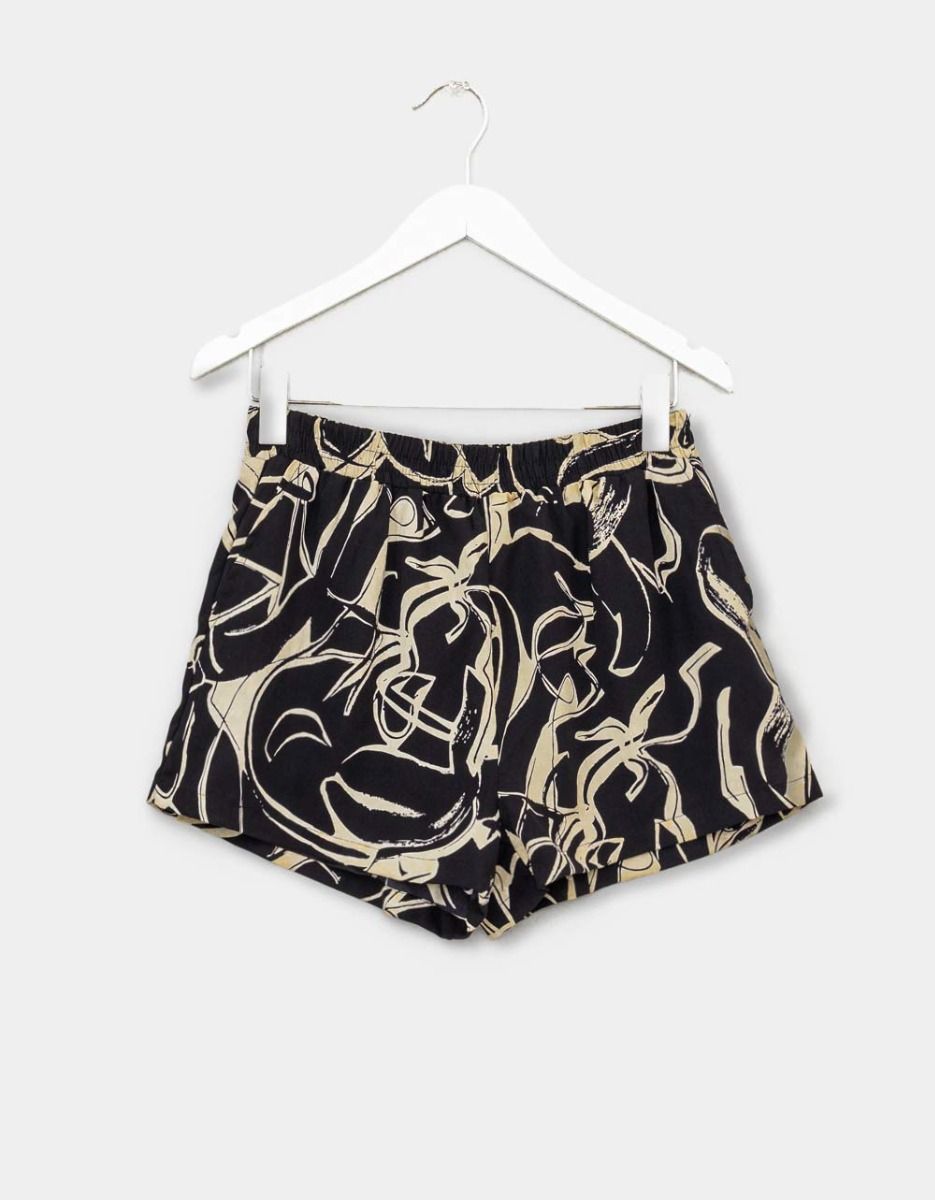 Abstra Pattern Shorts_0