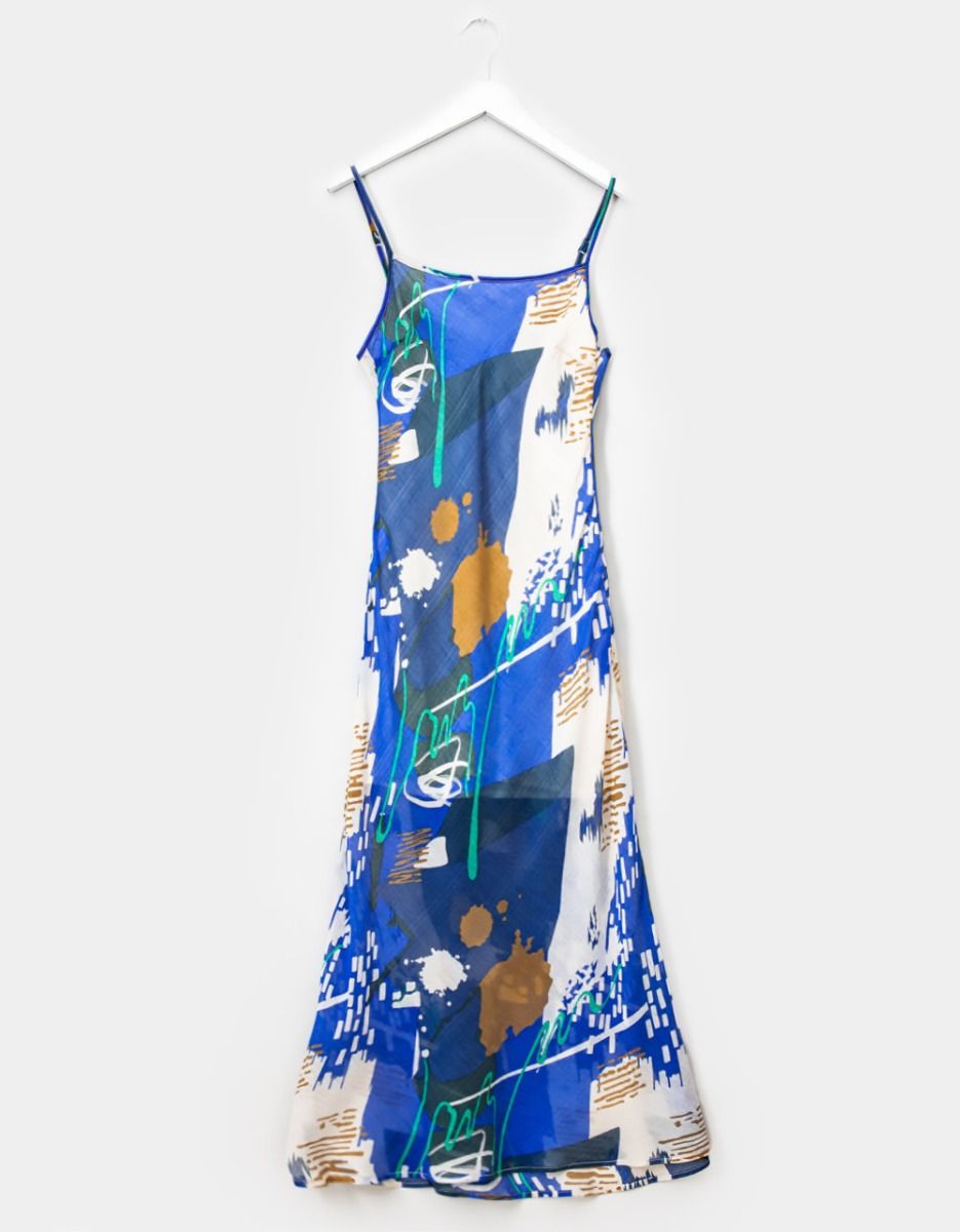 Abstraite Slip Dress_0