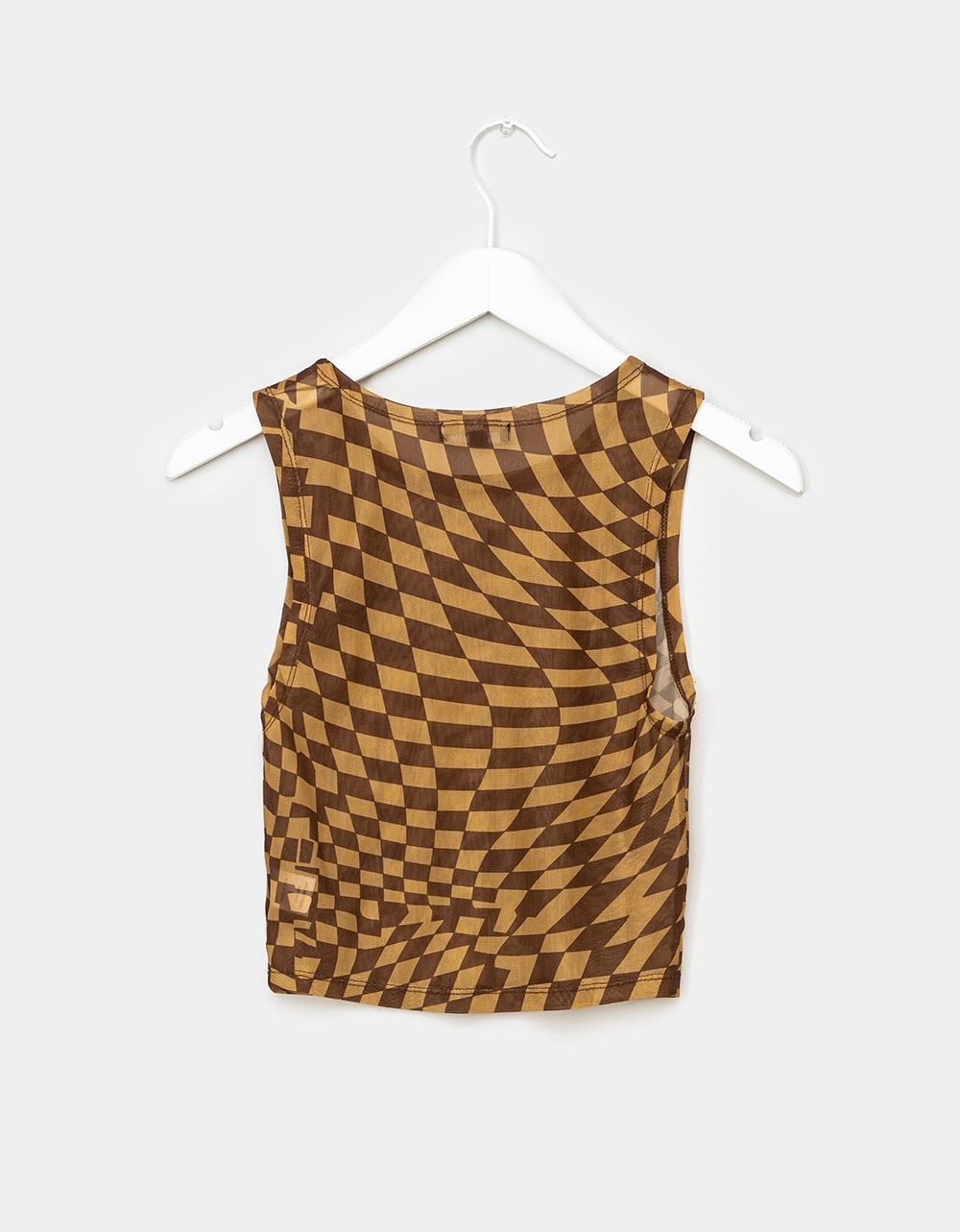 Abstratta Tank in Brown_4