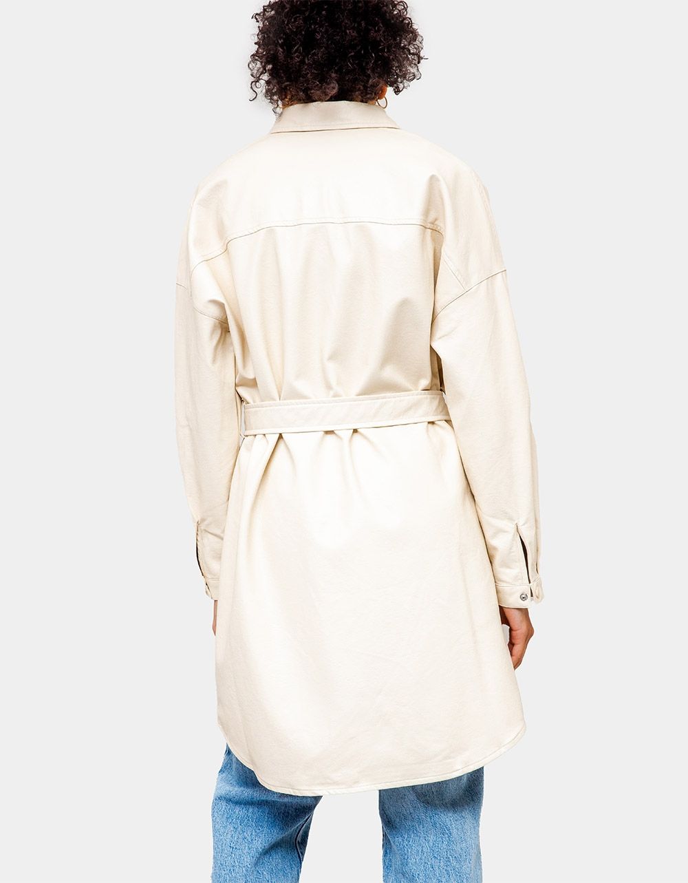 Aidee Faux Leather Dress Coat_3