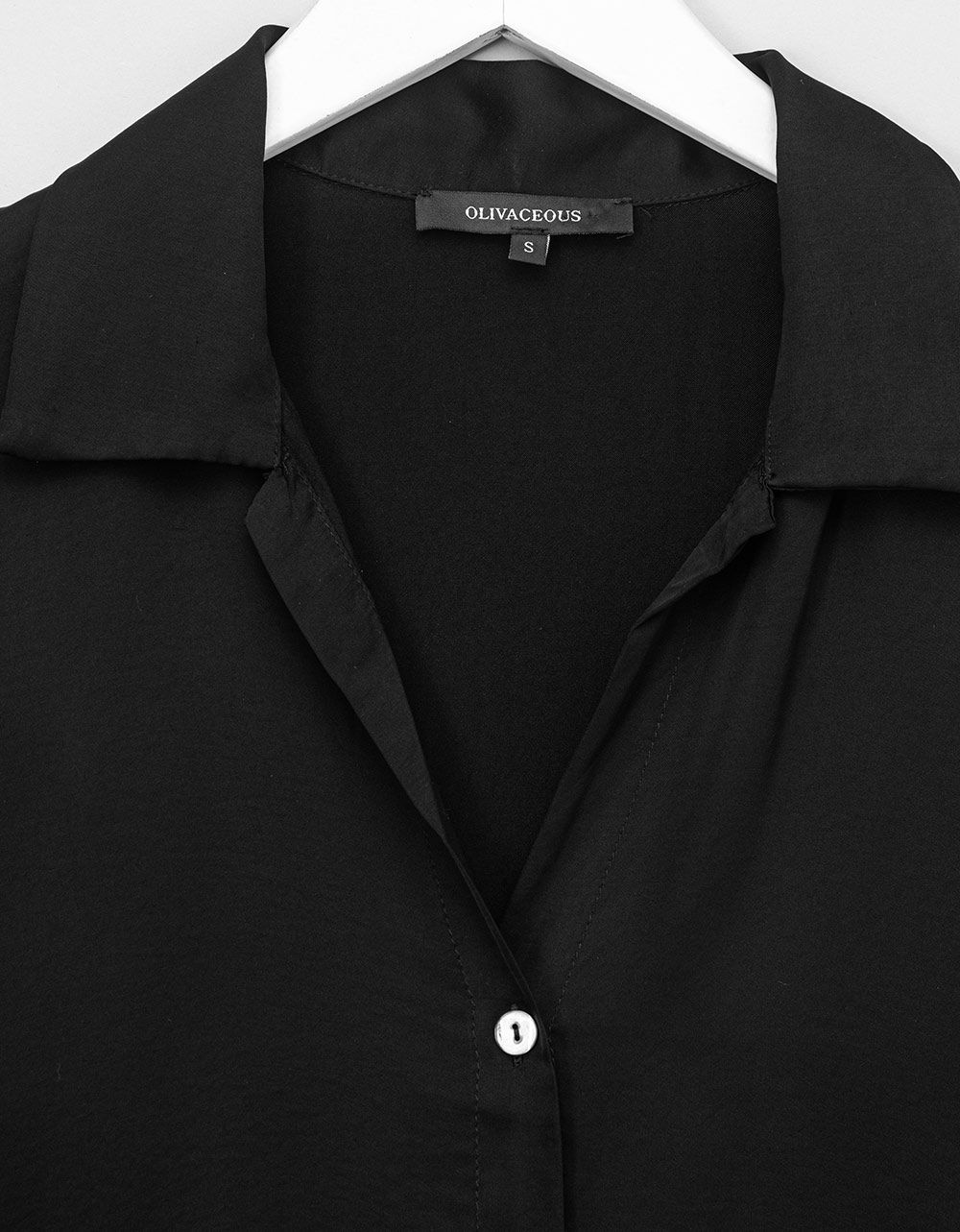 Alanso Button Down in Black_2