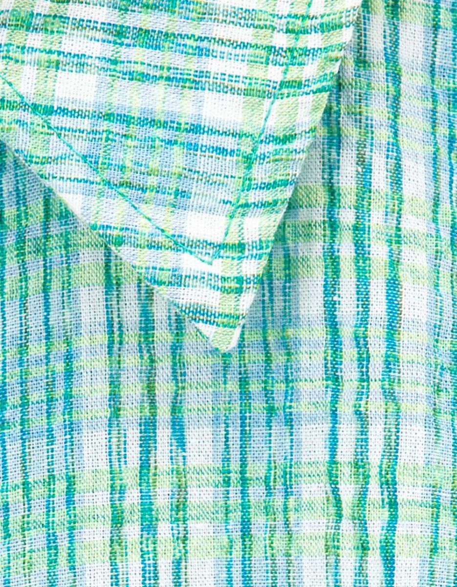 Alia Woven Plaid Top_4